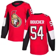 Red Youth Tyler Boucher Ottawa Senators Authentic Home Jersey